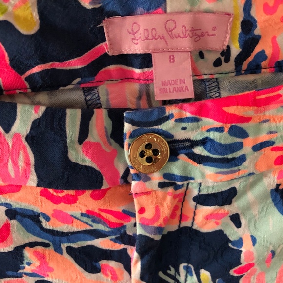 Lilly Pulitzer Kelly Ankle Pant in Sunken Treasure - Picture 5 of 8